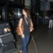 Mischa � l'a�roport